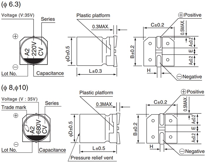Nichicon UCV Aluminum Electrolytic Capacitors Nichicon UCV Aluminum Electrolytic Capacitors